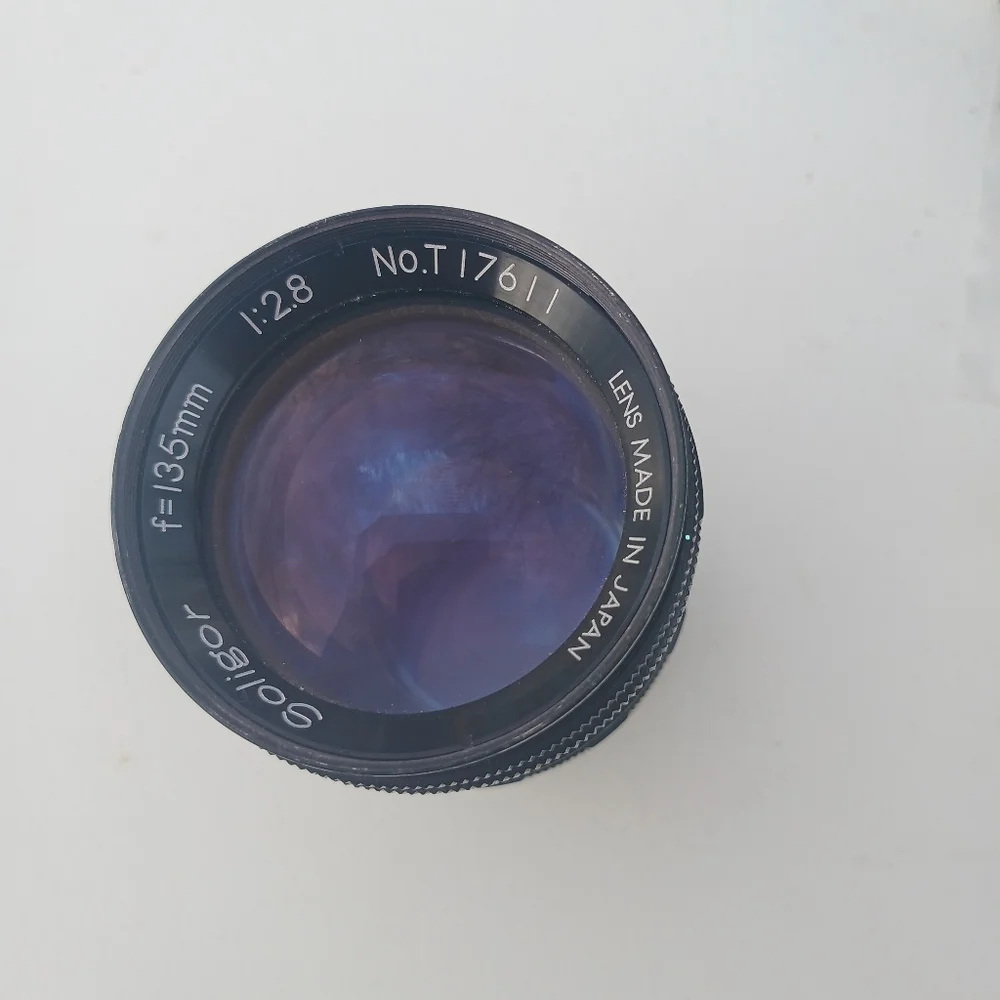 Camera Lens Soligor f=135mm 1:2.8 No.T 17611